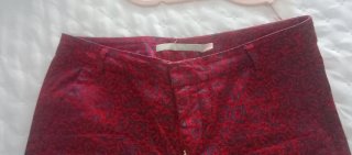 Dos pantalones de mujer con estampado