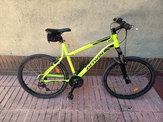 B'TWIN Rockrider 340MTB26"21 velocidades+accesorio