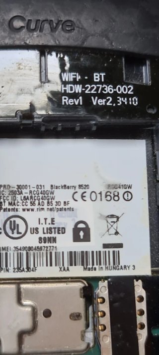 BlackBerry 8520 Negro