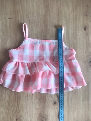 Conjunto Verano Niña 12-24 M Shorts Tops Volantes