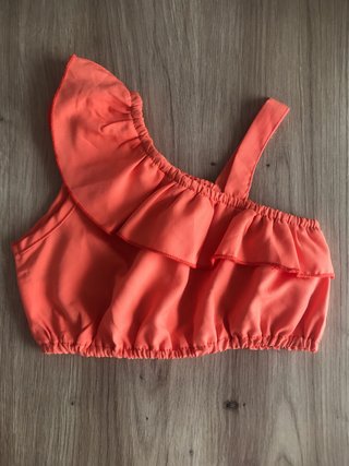 Conjunto Verano Niña 12-24 M Shorts Tops Volantes