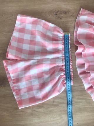 Conjunto Verano Niña 12-24 M Shorts Tops Volantes