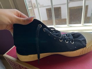 Zapatillas altas negras