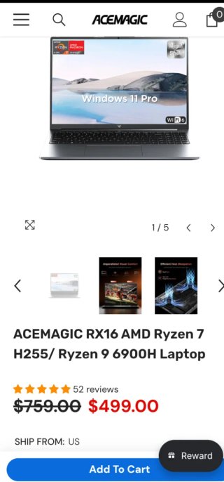 Ninkear A15 Plus Ryzen 7 - NUEVO PRECINTADO -