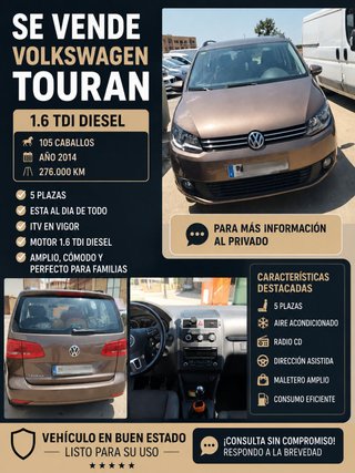 Volkswagen Touran 2014
