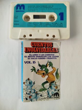 CUENTOS INOLVIDABLES  Vol. 15 Cassette