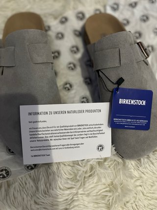 Zuecos Birkenstock Grises
