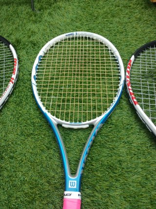 2 Raquetas Dunlop Frontenis + Wilson frontón ncode