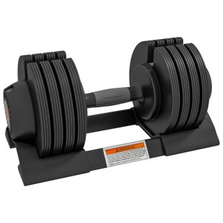 Mancuernas Ajustables 7-24 kg + Soporte