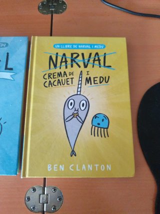 Narval.Unicorn Marí/Narval Cremade Cacahuet i Medu