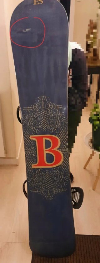 Tabla Snowboard Burton Baron 159cm + Fijaciones