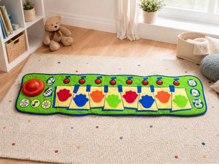 Alfombra de piano musical para niños