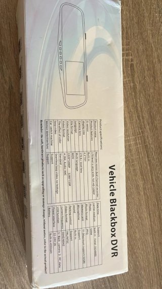 Retrovisor con cámara y accesorios