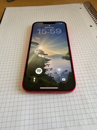 iPhone 14 128GB Rosso + Custodia e Cavo