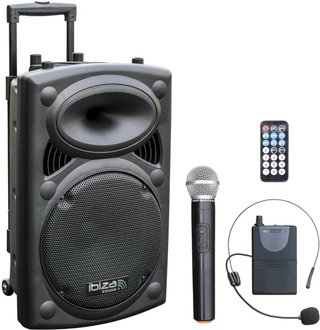 Altavoz Ibiza 12 700W Portátil