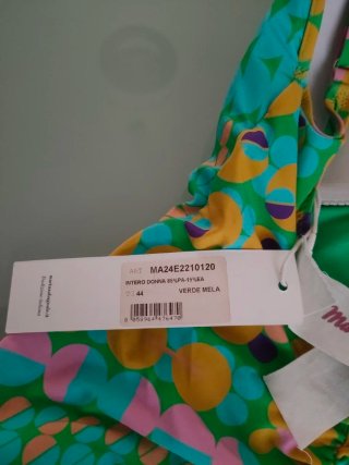 Raffinato costume intero Marina Abagnale nuova col