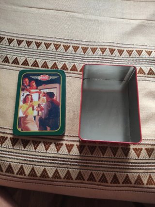 Caja Lata Coca-Cola Vintage