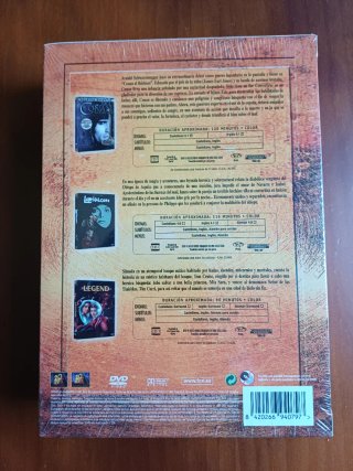 PACK HISTORIAS FANTÁSTICAS. DVD. PRECINTADO.