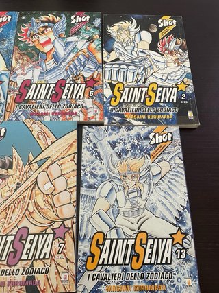 Lotto Saint Seiya Shot 2000 - 7 Volumi
