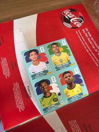 Álbum Panini Mundial FIFA 2026 + 6 pegatinas