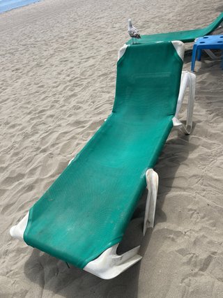Tumbona de playa reclinable