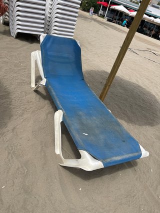 Tumbona de playa reclinable