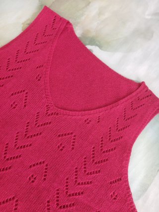Chaleco rojo nuevo sin etiqueta Talla XL