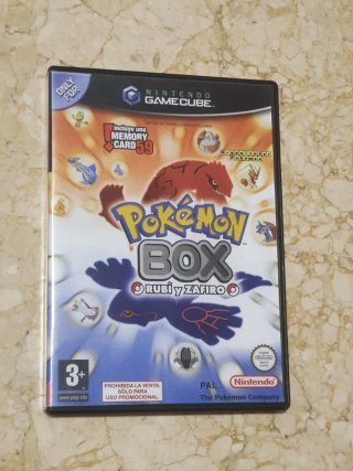 Pokemon Box Gamecube Ruby & Sapphire
