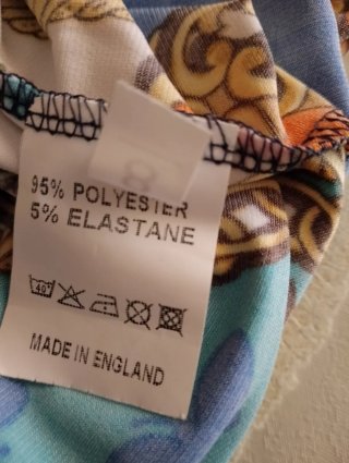 Vestido estampado nuevo