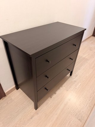 Cómoda 3 cajones Ikea Hemnes