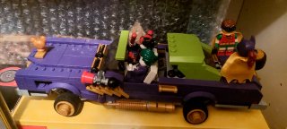 Lego Superheroes Auto del Joker e Robin