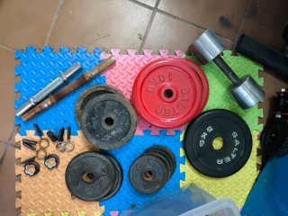 Kit gimnasio en casa