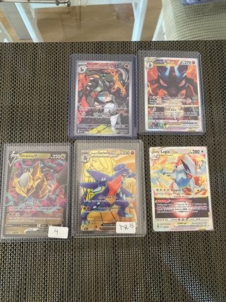 Lote Cartas Pokémon: de Jorge 4 eng 1 esp