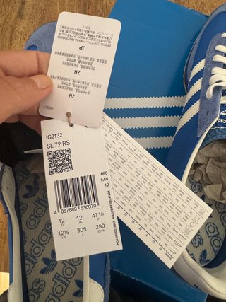 Adidas SL 72 RS Talla 47 1/3 - Nuevas
