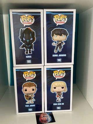 xx6 Funko Pop! Solo Leveling bundle 4 Figuras