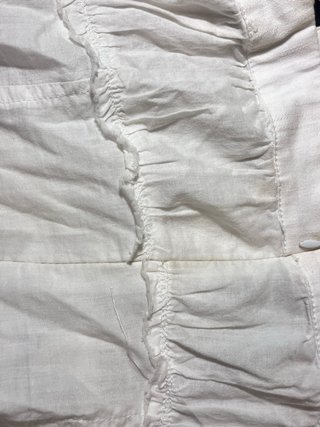 Vestido blanco verano talla S/36 100% algodón