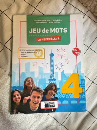 Jeu de mots 4, A2-B1 Livre de l'éléve