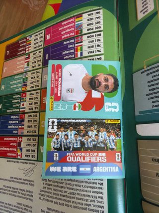 Álbum Panini Mundial 2026 + 6 pegatinas