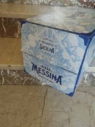 Scatola Birra Messina Cristalli di Sale