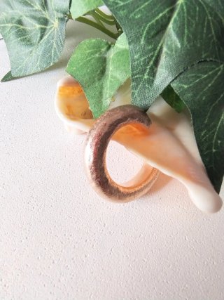Anillo Tous Duna Tube Vermeil
