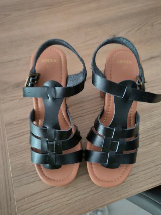Sandalias Senda Talla 37 Negras