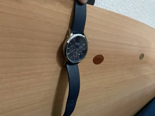 Reloj NORTH azul y plateado