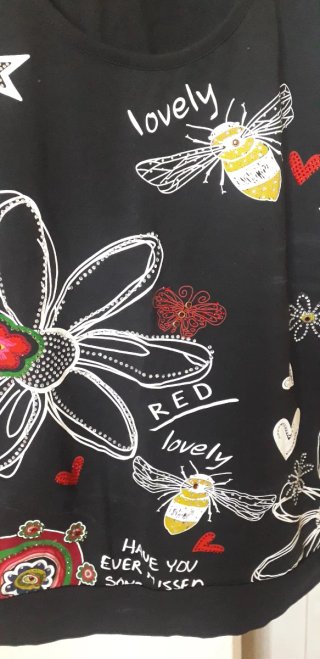 Camiseta sin mangas GLAM AMOUR S