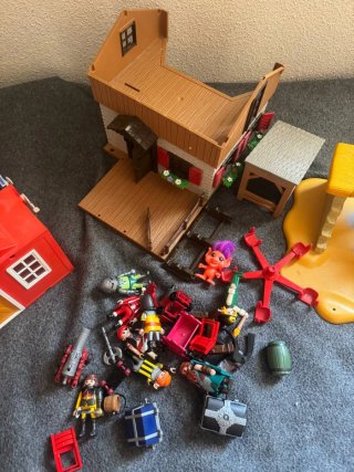 Lote Playmobil Granja y Parque