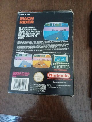 Videojuego Nintendo Mach Rider