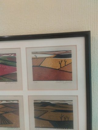 Xilografía original Félix Cuadrado Lomas