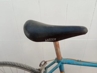 Bicicleta de carreras azul