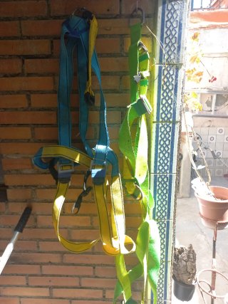Arneses de seguridad para trabajos en altura