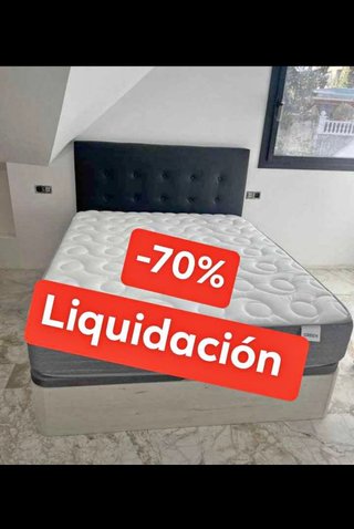 -70% LÍQUIDACIÓN Canapé + Colchón
