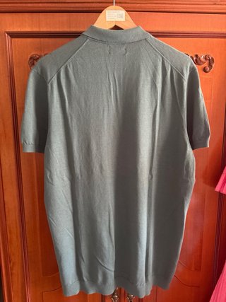 Polo de punto Sfera verde Talla XL